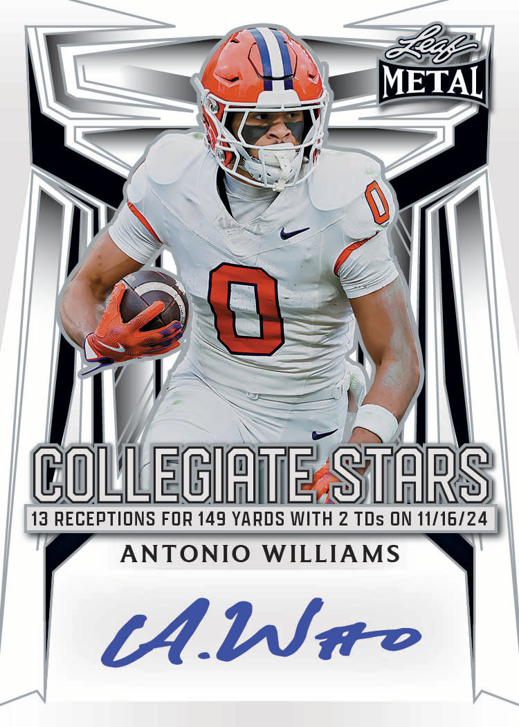 Leaf Collegiate Stars Antonio Williams Available Until 11/26