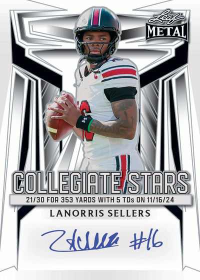 Leaf Collegiate Stars LaNorris Sellers Available Until 11/26