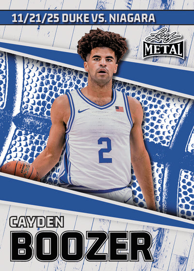 2025 Leaf Metal Cayden Boozer Continuum - Game 6 (Available until 11/27)