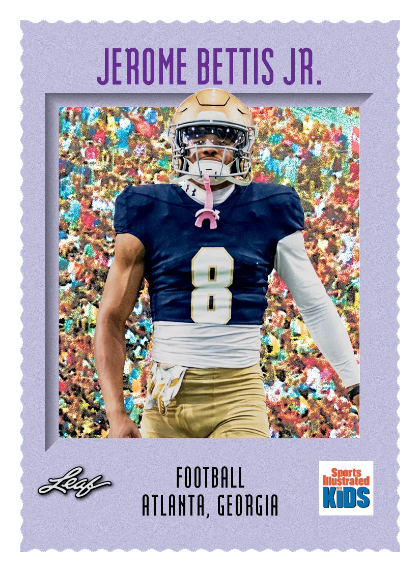 Leaf Metal SI For Kids Jerome Bettis Jr.