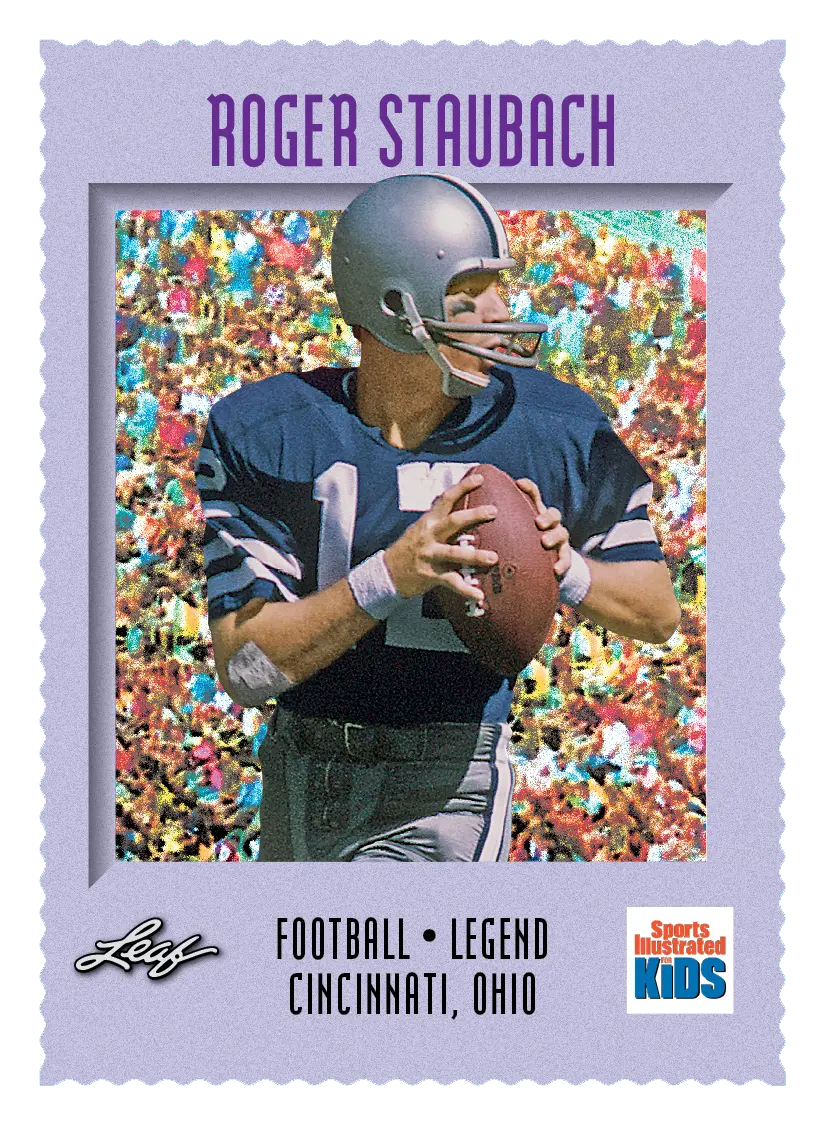 Leaf Metal SI For Kids Roger Staubach