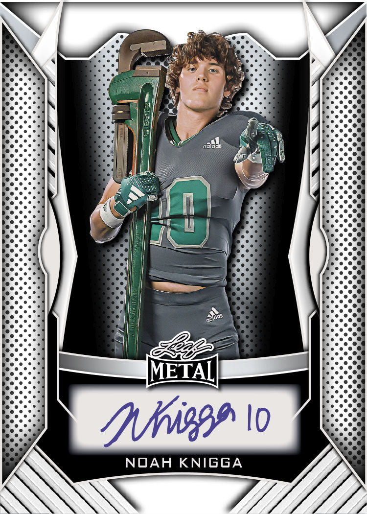 2025 LEAF METAL Noah Knigga Autograph (PRINT TO ORDER) Available until 3/20 or Sold Out