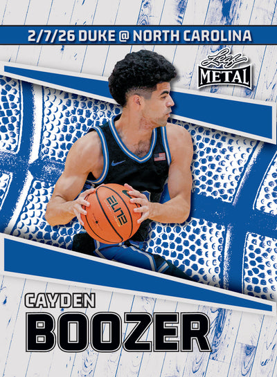2025 Leaf Metal Cayden Boozer Continuum - Game 23 (Available until 2/14)