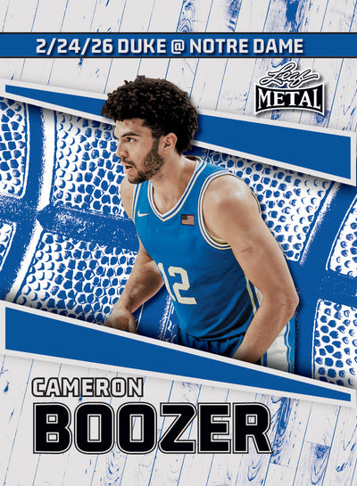 2025 Leaf Metal Cameron Boozer Continuum - Game 28 (Available until 3/1)