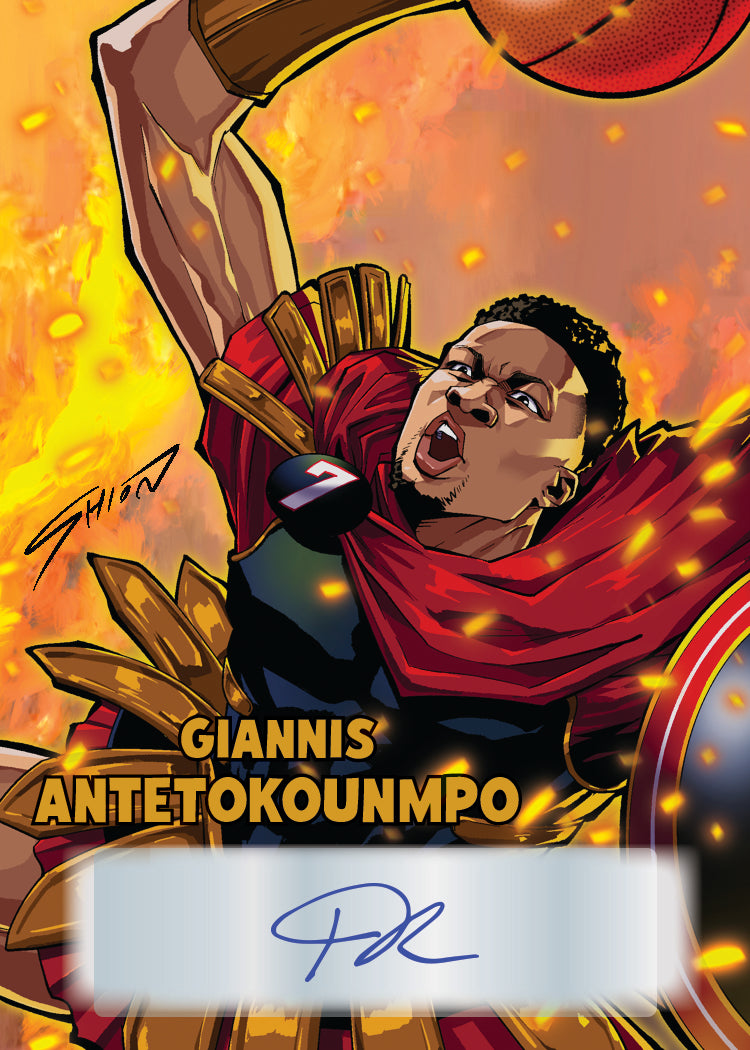 2026 Leaf Anime Nation OVA Giannis Antetokounmpo
