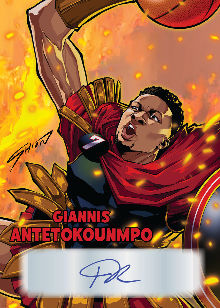 2026 Leaf Anime Nation OVA Giannis Antetokounmpo