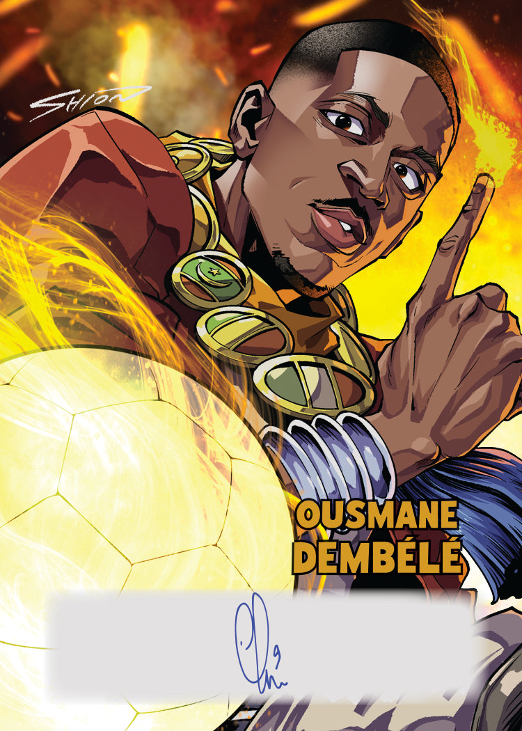 2026 Leaf Anime Nation OVA Ousmane Dembélé