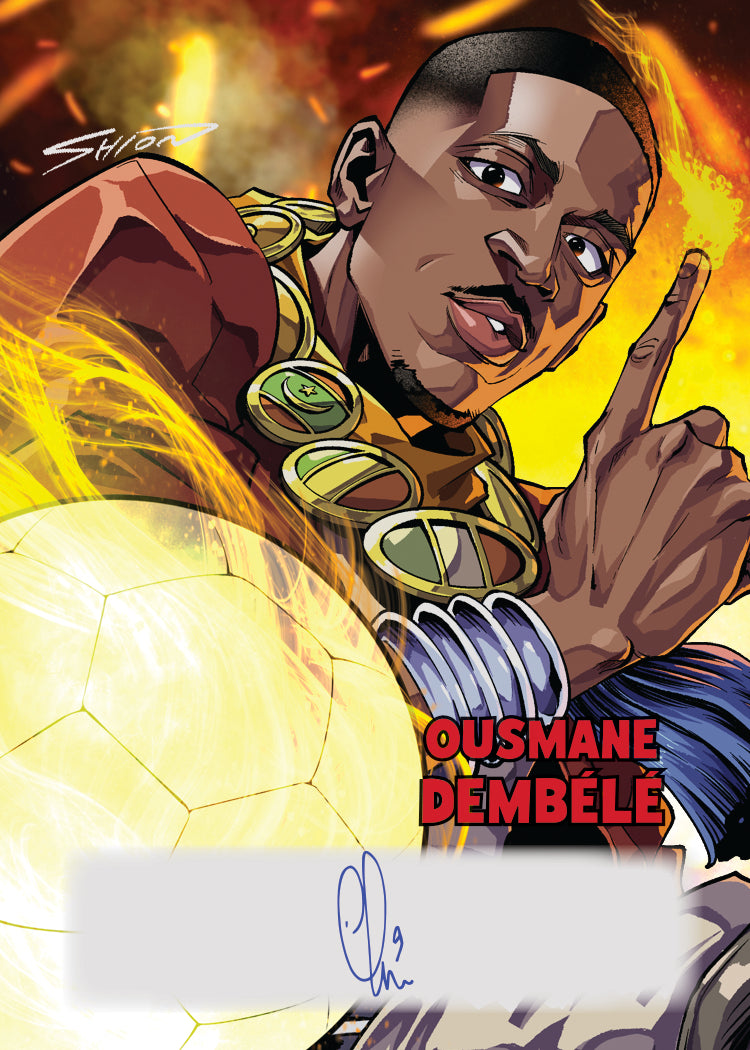 2026 Leaf Anime Nation OVA Ousmane Dembélé