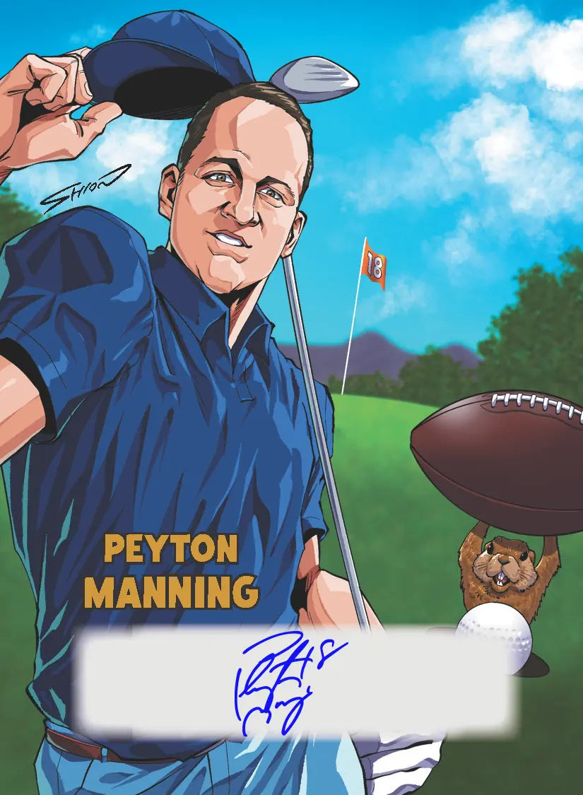 2026 Leaf Anime Nation OVA Peyton Manning