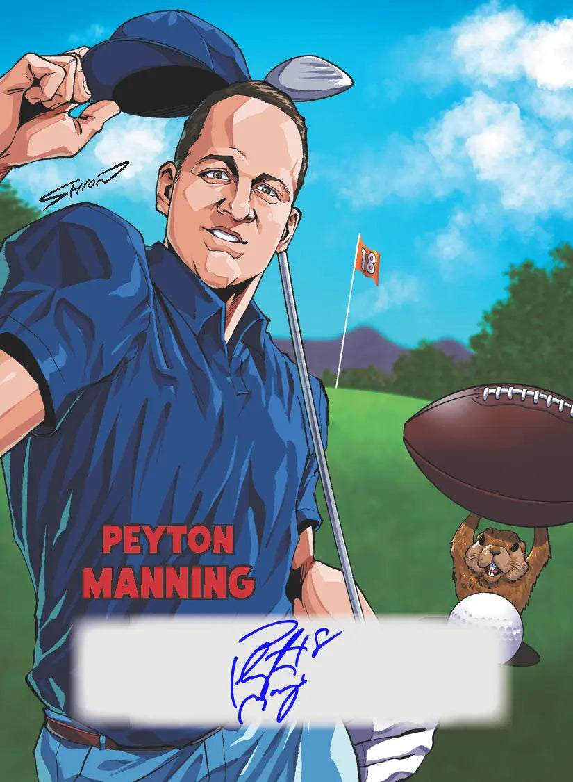 2026 Leaf Anime Nation OVA Peyton Manning