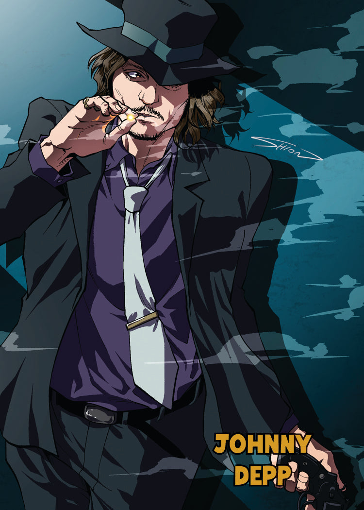 2026 Leaf Anime Nation OVA! Johnny Depp