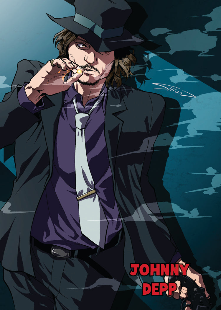 2026 Leaf Anime Nation OVA! Johnny Depp