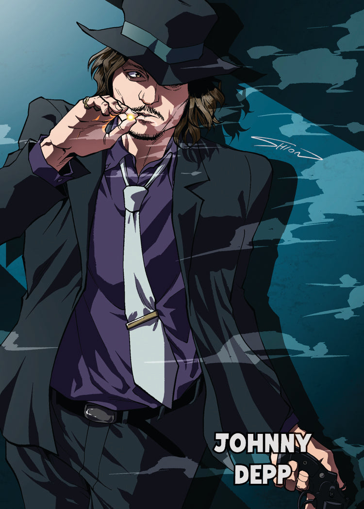 2026 Leaf Anime Nation OVA! Johnny Depp
