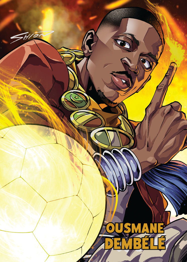 2026 Leaf Anime Nation OVA Ousmane Dembélé