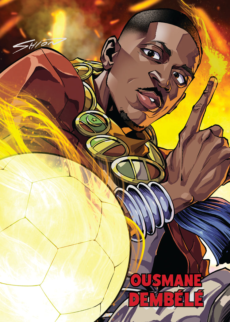 2026 Leaf Anime Nation OVA Ousmane Dembélé