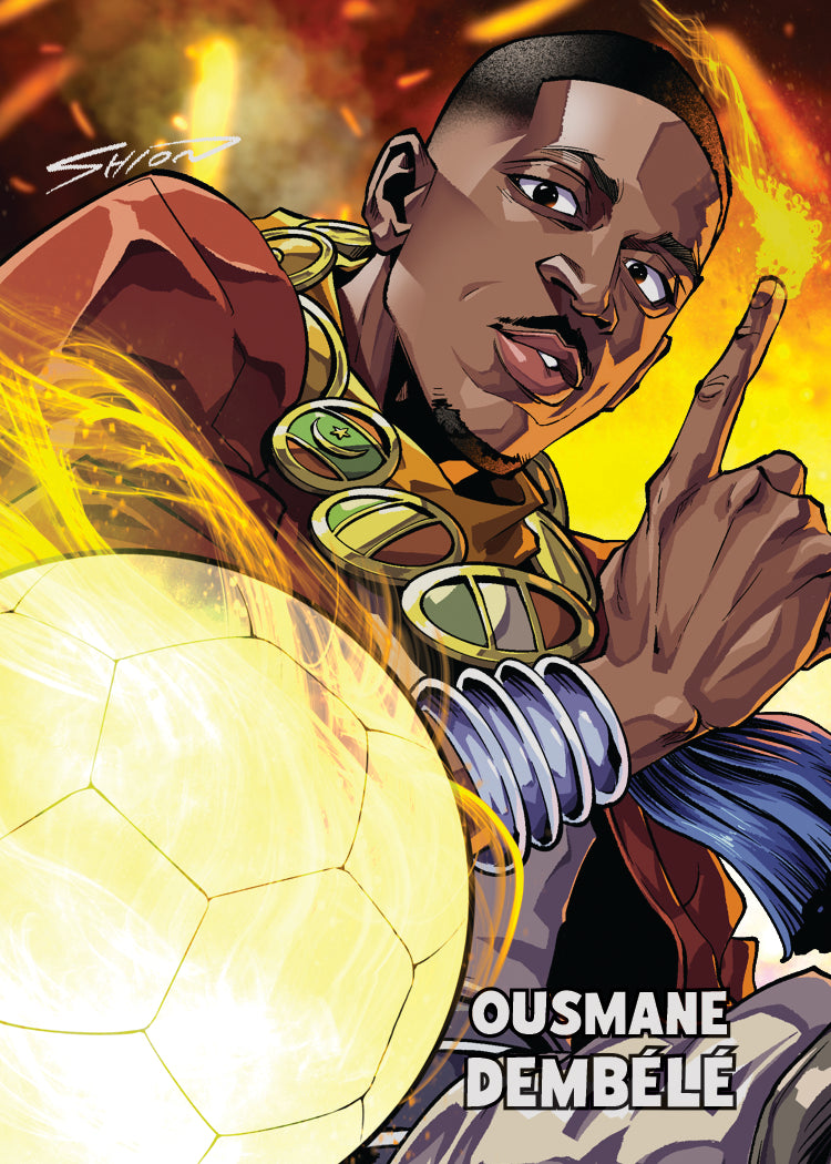 2026 Leaf Anime Nation OVA Ousmane Dembélé