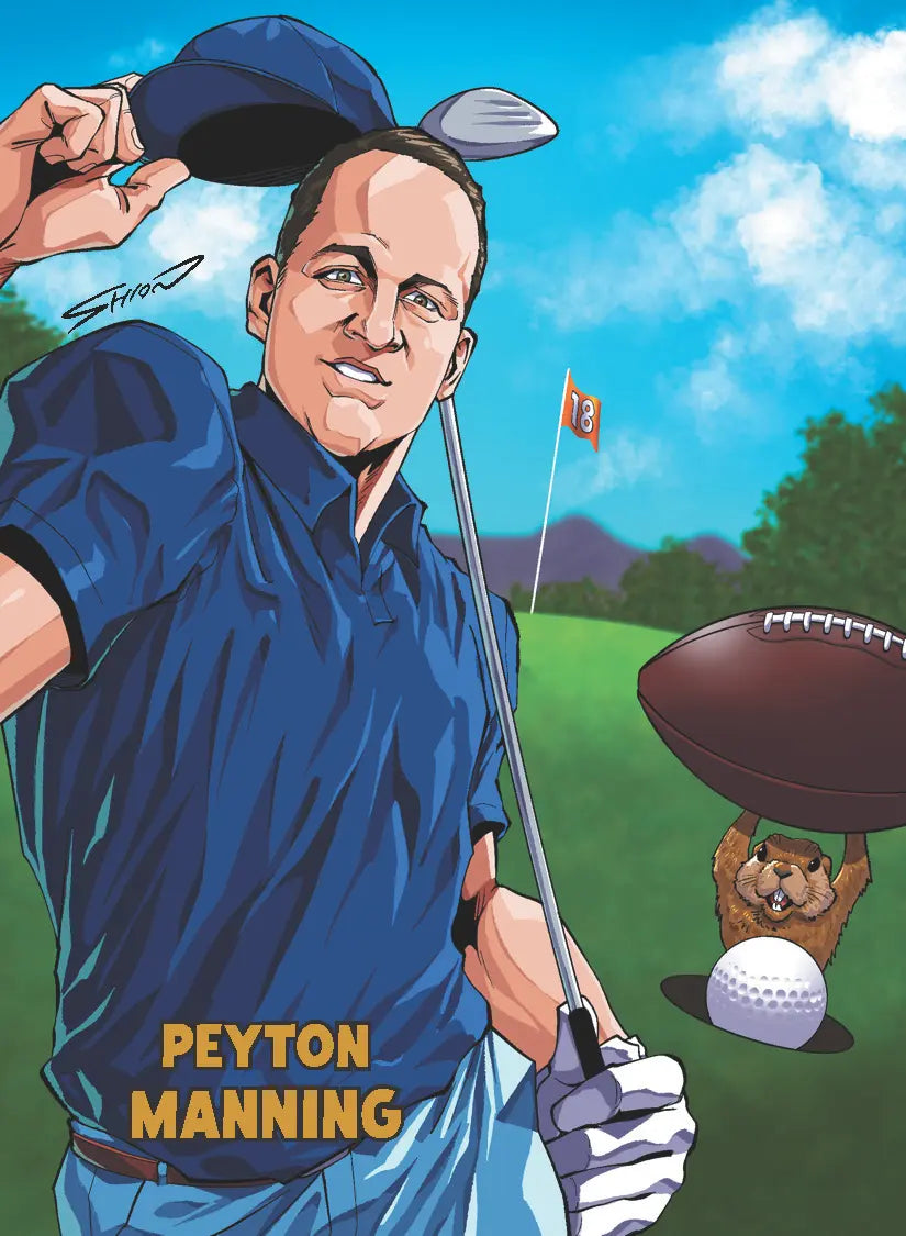 2026 Leaf Anime Nation OVA Peyton Manning