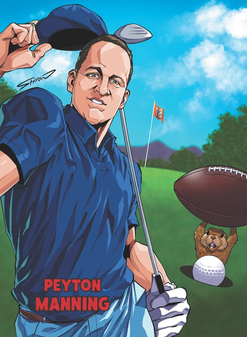 2026 Leaf Anime Nation OVA Peyton Manning