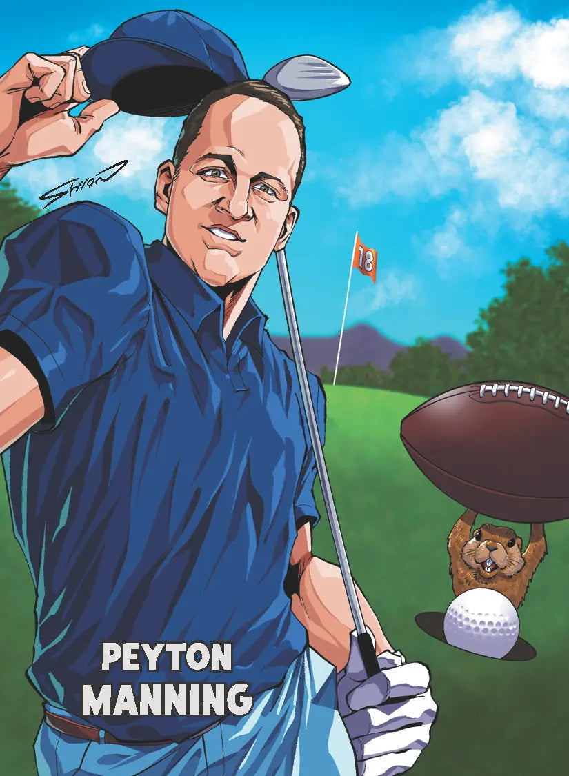 2026 Leaf Anime Nation OVA Peyton Manning