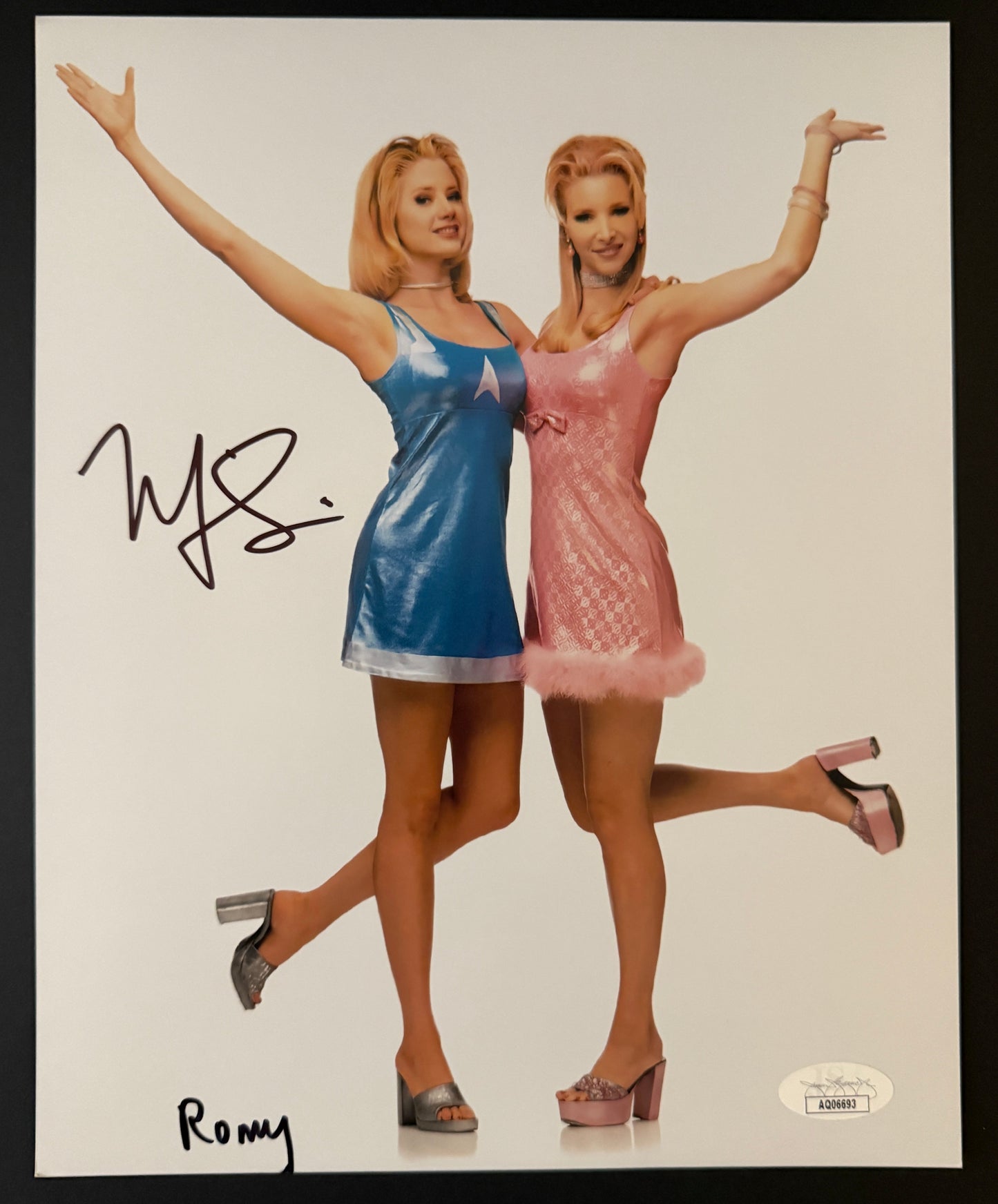 Mira Sorvino Signed 8x10 Photo of Romy from Romy & Michele JSA COA from Private Signing
