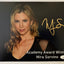Mira Sorvino Signed 8x10 Photo - Academy Award Winner JSA COA from Private Signing