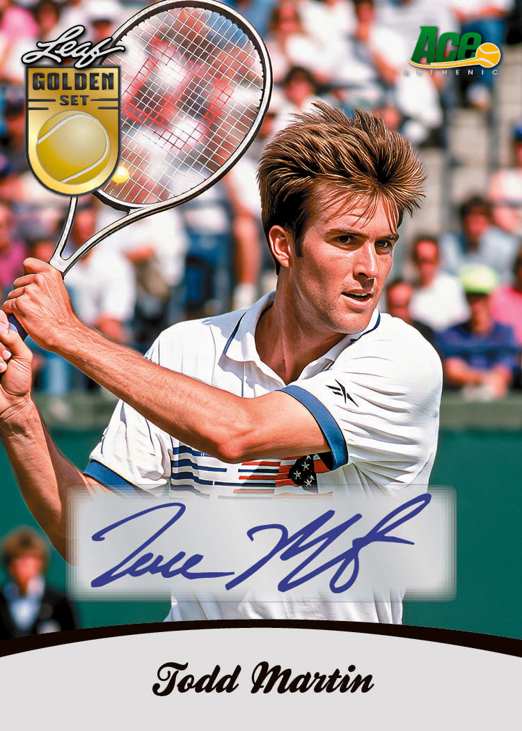 2026 Leaf Metal Golden Set Tennis (Ships October 23rd)