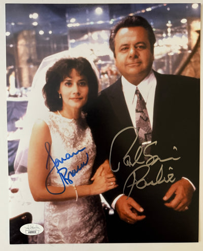Paul Sorvino & Lorraine Bracco Signed 8x10 Photo Goodfellas Wedding Scene JSA COA from Private Signing