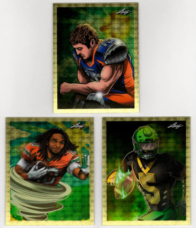 Metallic Imaginations Series 3 (Dante Moore-Tim Tebow-Malachi Toney)