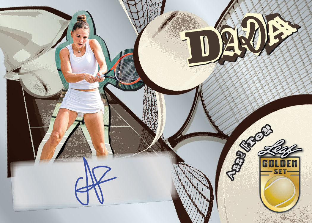 2026 Leaf Metal Golden Set Tennis (Ships October 23rd)