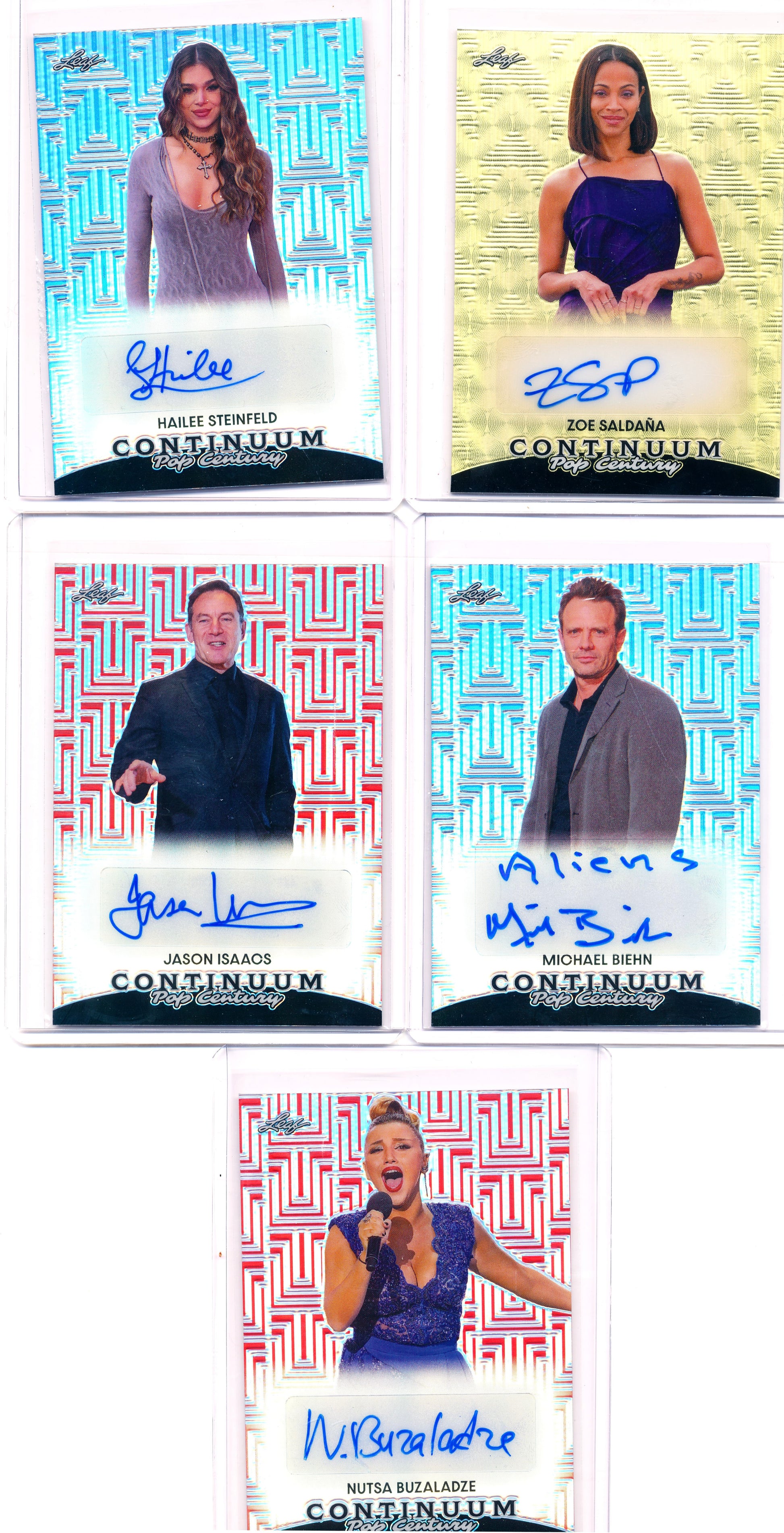 2025 Leaf Metal Continuum Pop Century Autographed Pack Week 1 Leaf