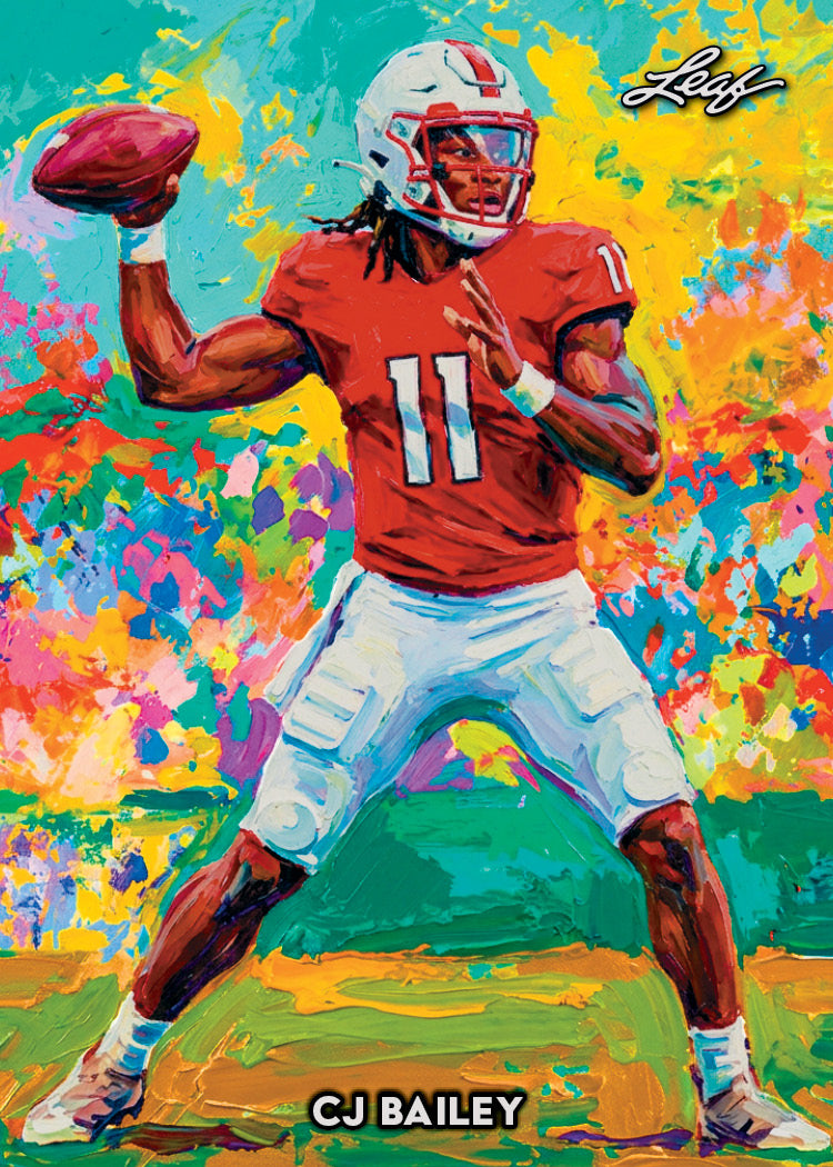 2026 Leaf Metal Paintworks Football CJ Bailey