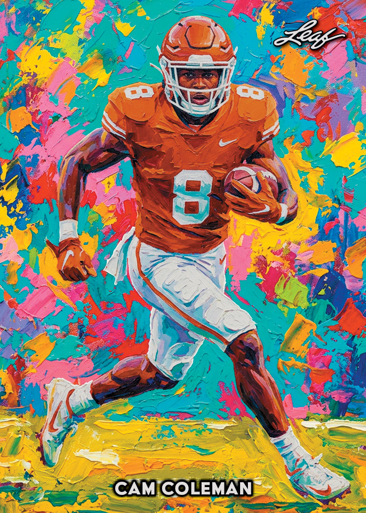 2026 Leaf Metal Paintworks Football Cam Coleman