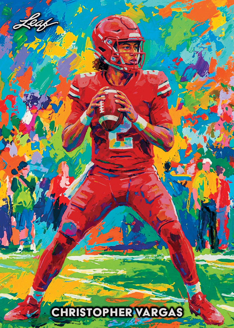 2026 Leaf Metal Paintworks Football Christopher Vargas