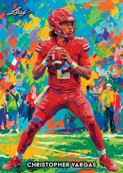 2026 Leaf Metal Paintworks Football Christopher Vargas