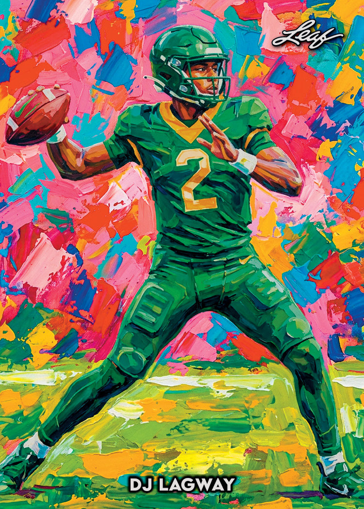 2026 Leaf Metal Paintworks Football DJ Lagway