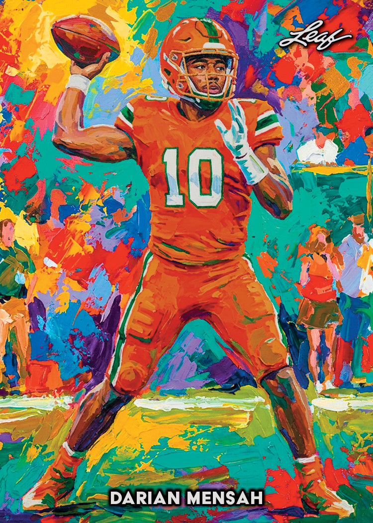 2026 Leaf Metal Paintworks Football Darian Mensah