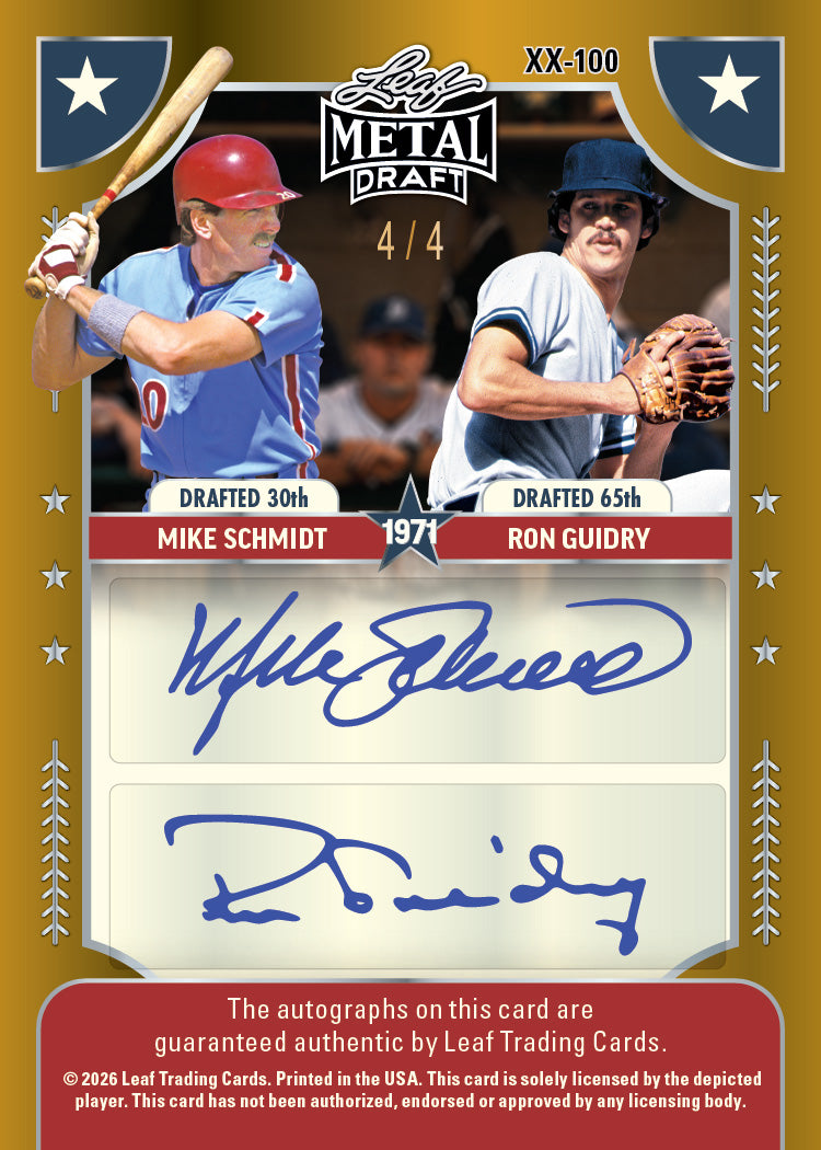 2026 Leaf Metal Draft Edition Baseball Mega Box