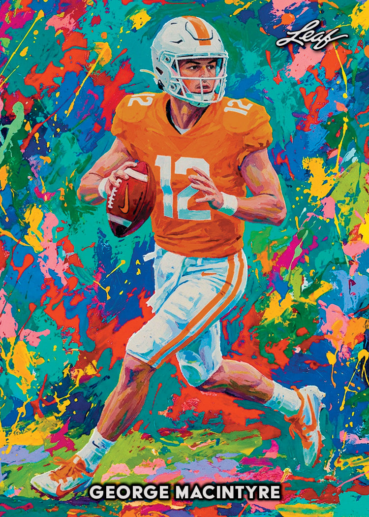 2026 Leaf Metal Paintworks Football George MacIntyre