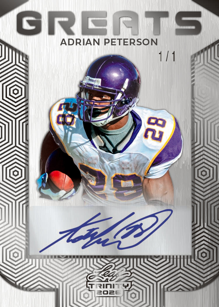 2026 Leaf Trinity Football Jumbo