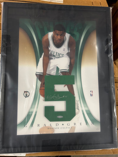 Gerald Green Autographed 16x20 Jersey Number UDA