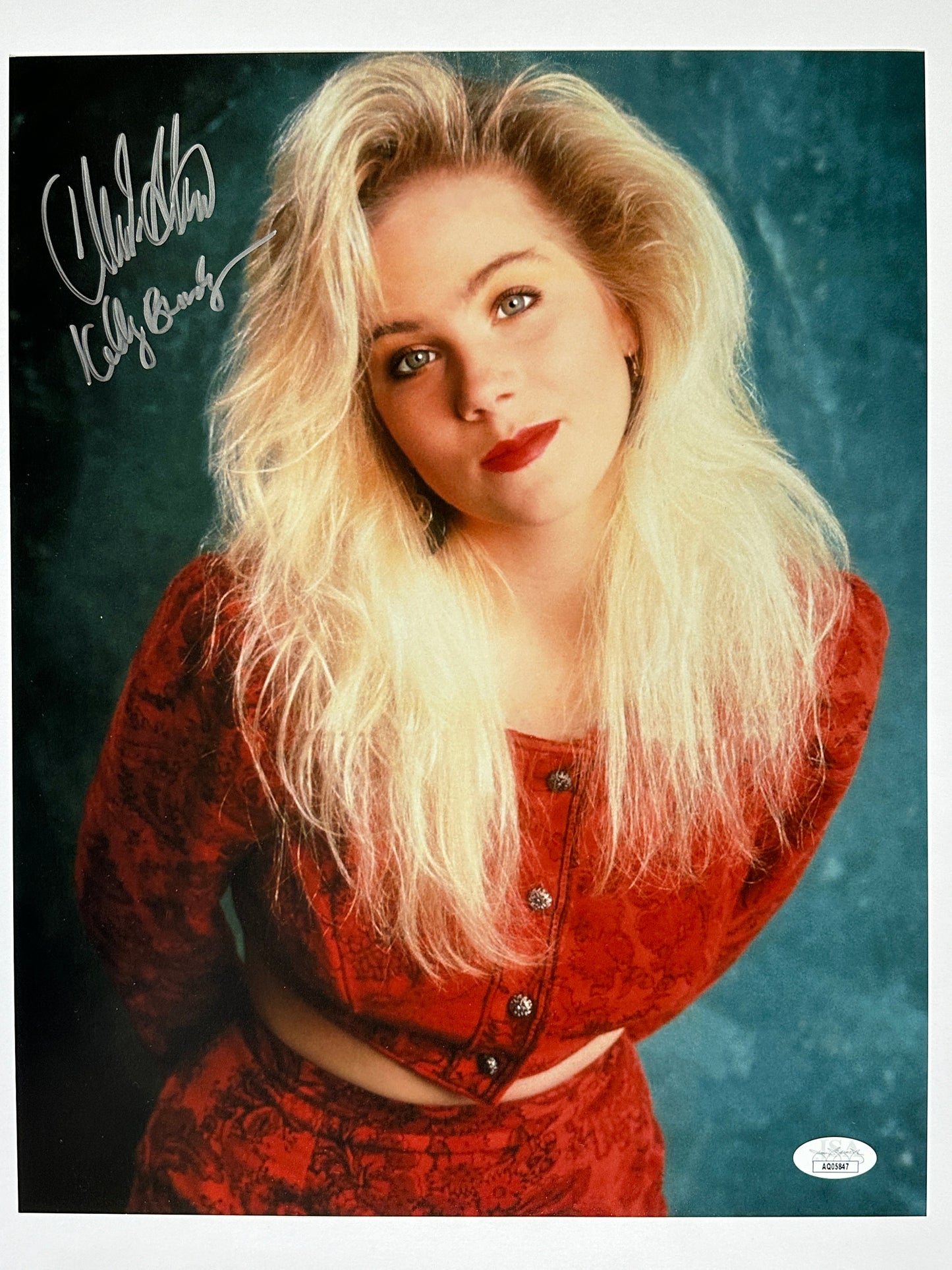 Christina Applegate Signed 11x14 Photo as Kelly Bundy Married with Children JSA COA from Private Signing
