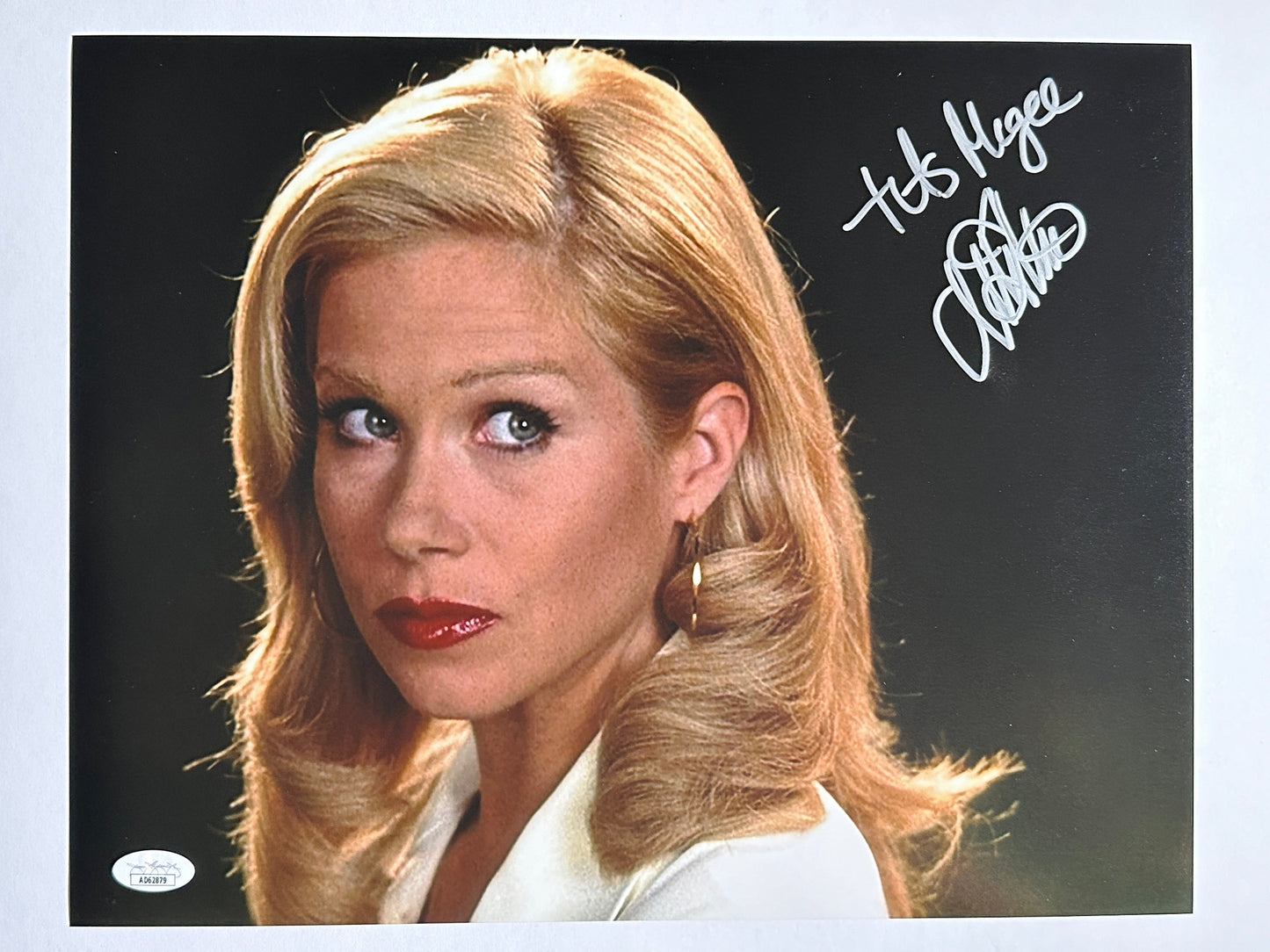 Christina Applegate Signed 11x14 Photo Tits McGee Anchorman JSA COA from Private Signing