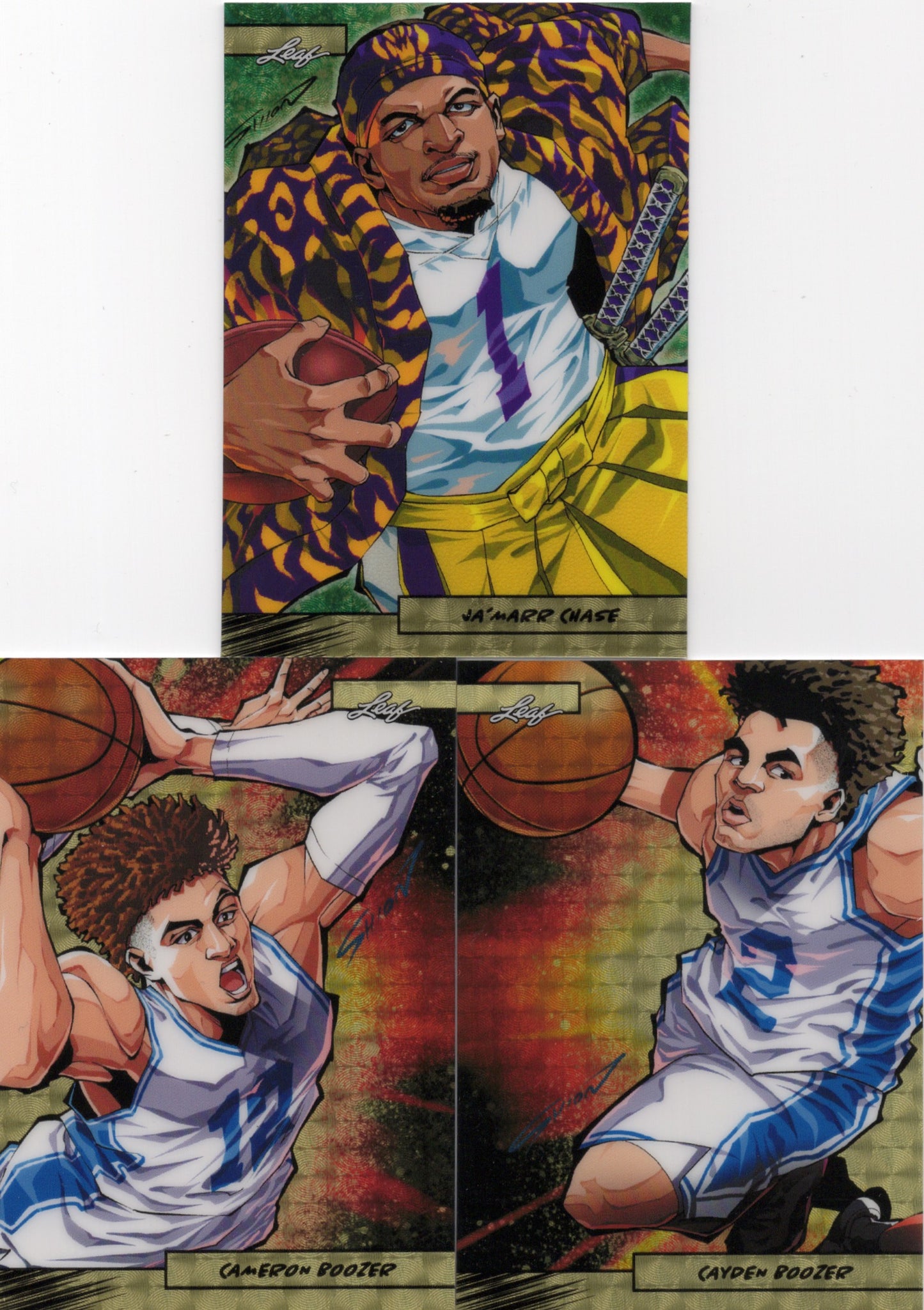 Anime Nation Series 2 (Ja'Marr Chase-Cameron Boozer-Cayden Boozer)