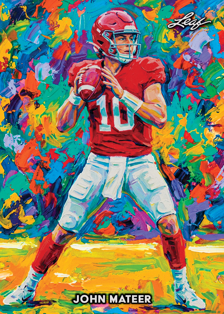 2026 Leaf Metal Paintworks Football John Mateer