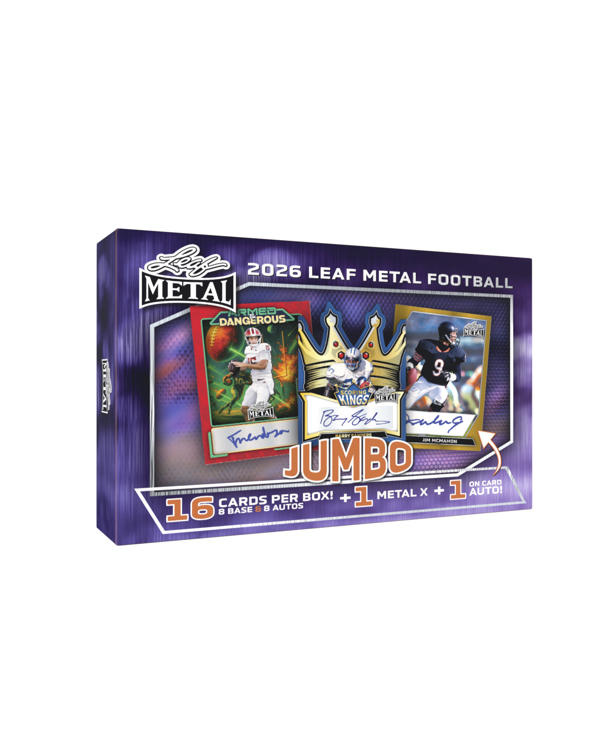 2026 Leaf Metal Football Jumbo