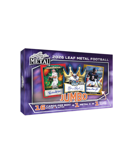 2026 Leaf Metal Football Jumbo