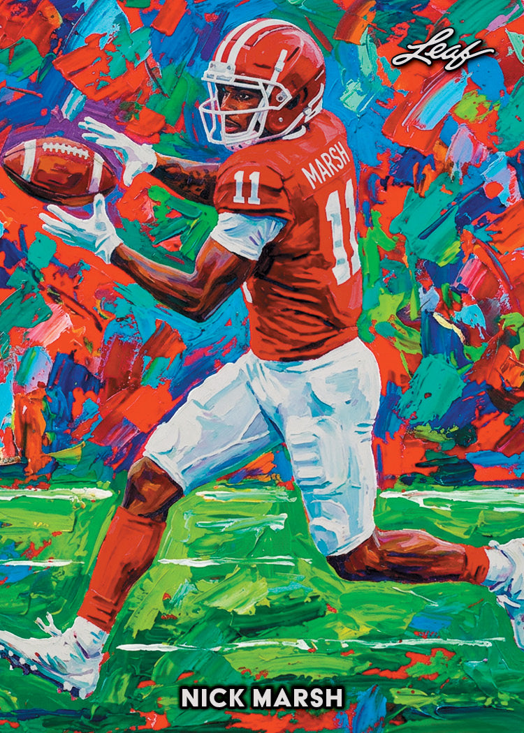2026 Leaf Metal Paintworks Football Nick Marsh