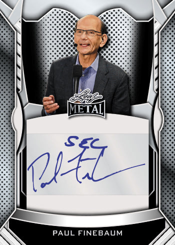 Leaf Metal Paul Finebaum Inscriptions