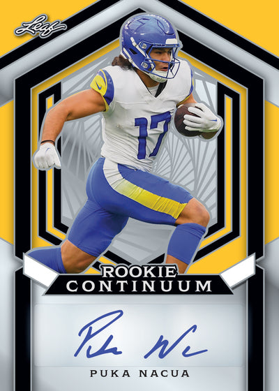 2023 Leaf Metal Continuum Autograph- Puka Nacua - Print to Order Through 9/25 ONLY 500 AVAILABLE