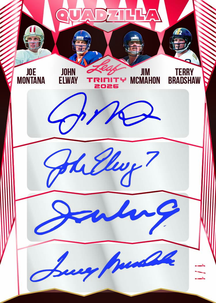 2026 Leaf Trinity Football Jumbo
